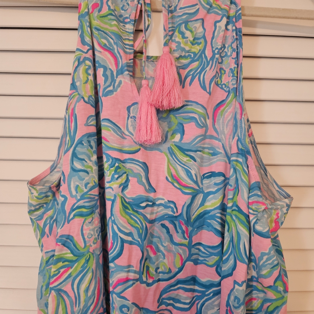 Lilly Pulitzer Colorful Print Midi Dress - Picture 4 of 4